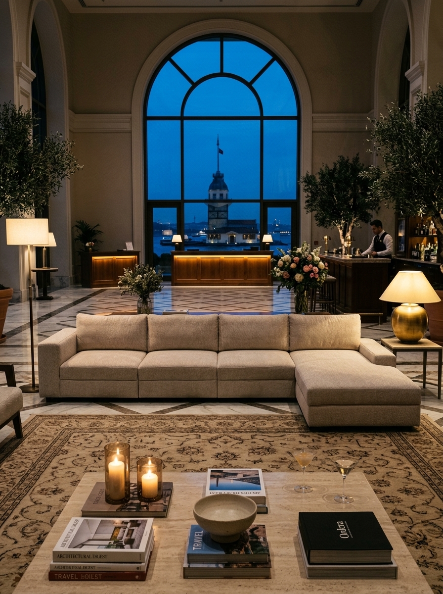 Villa Lobby — L Sofa