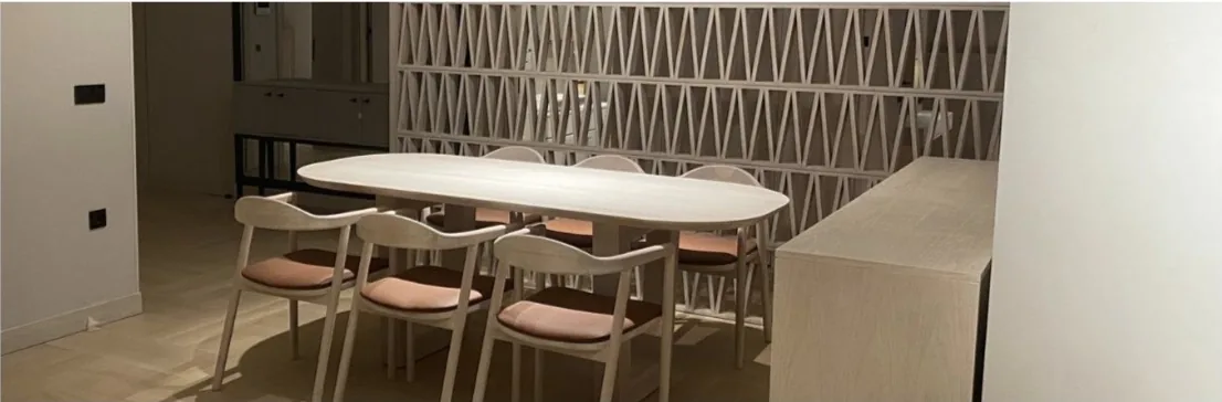 Yemek masası ve sandalye grubu